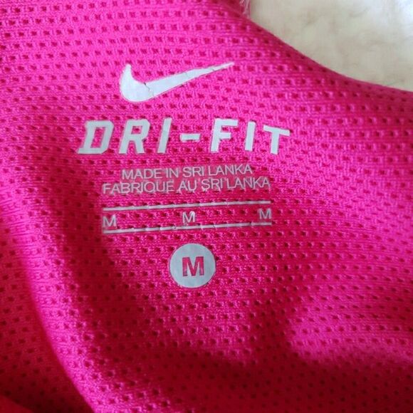 Nike Dri-Fit Pink Activewear Tank Top Women's Size M (8-10) - Picture 7 of 10